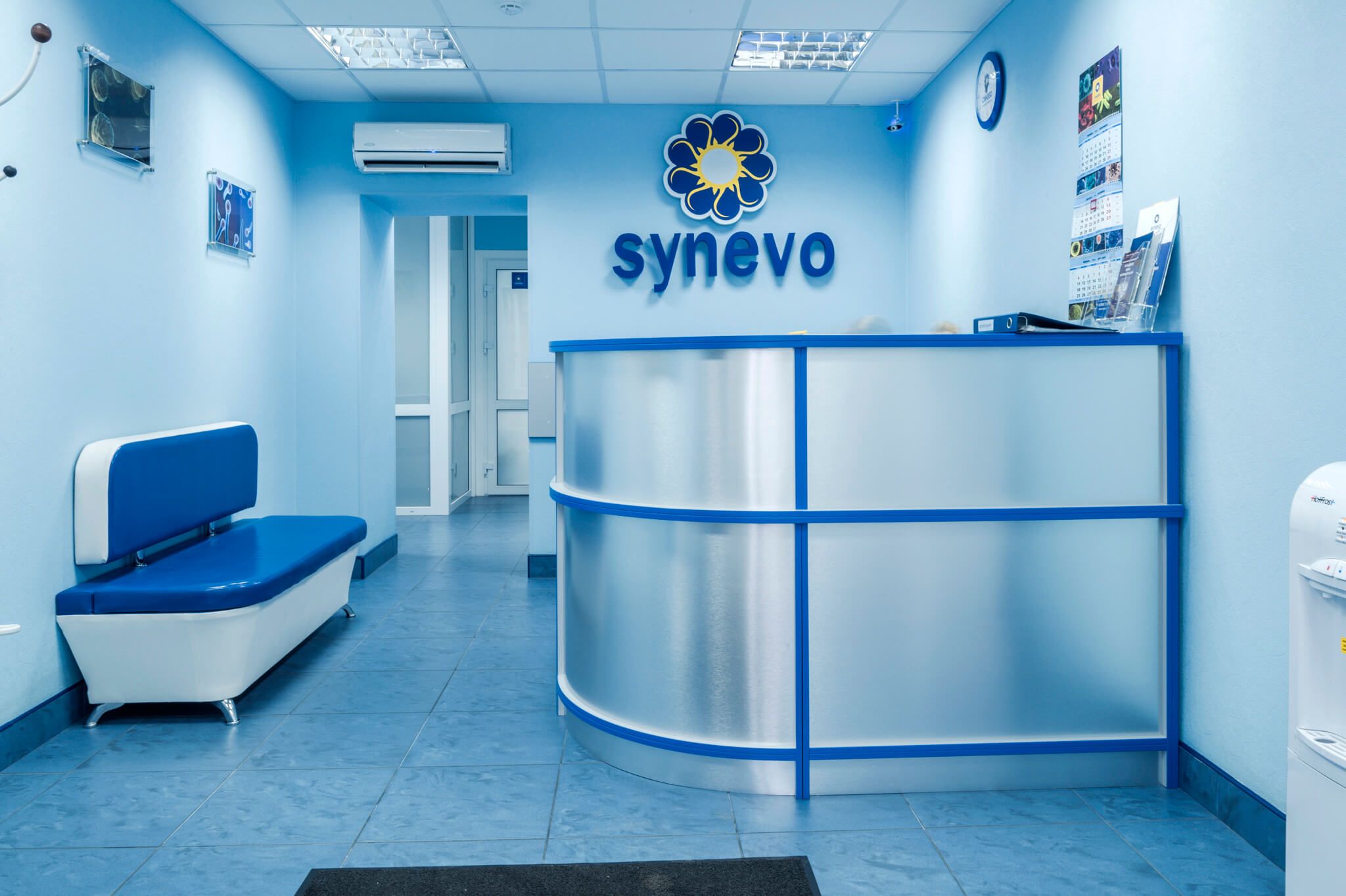Интерьер медицинского центра Synevo