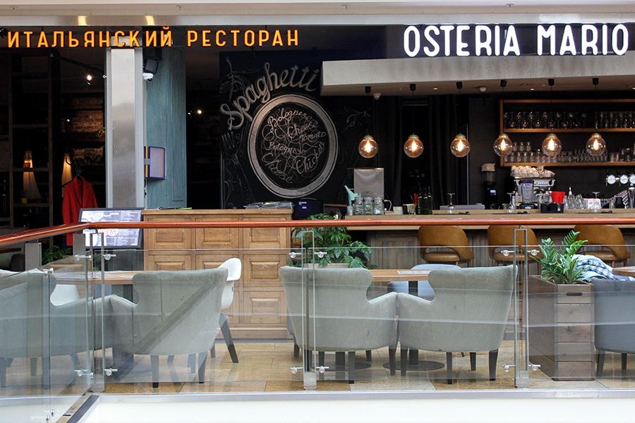 Проектирование и оснащение ресторана Osteria Mario от «EXPERT RETAIL»