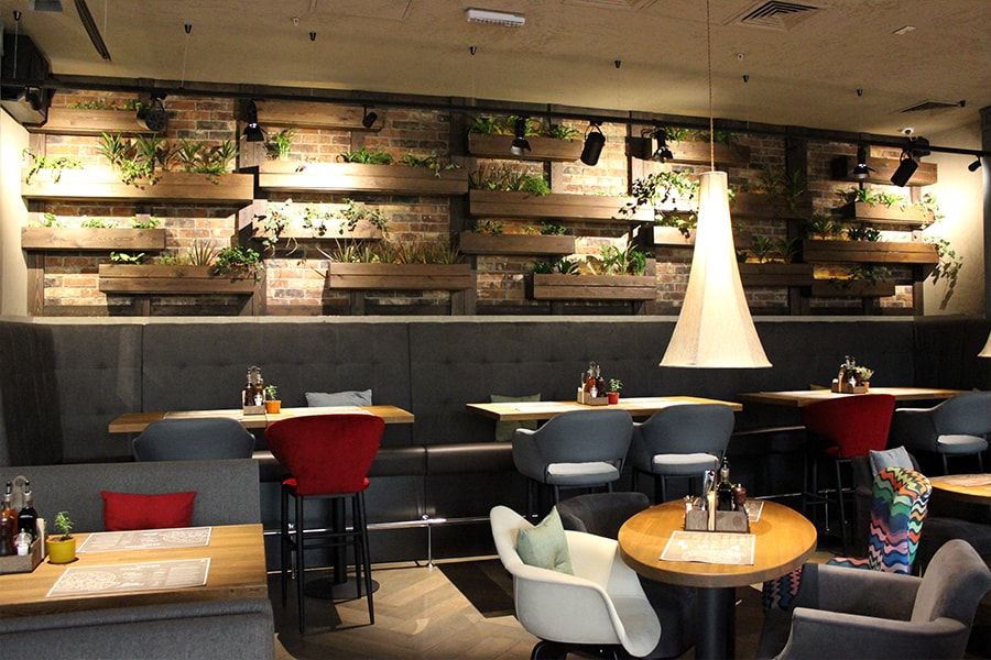 Авторская мебель для ресторана Osteria Mario от «EXPERT RETAIL»